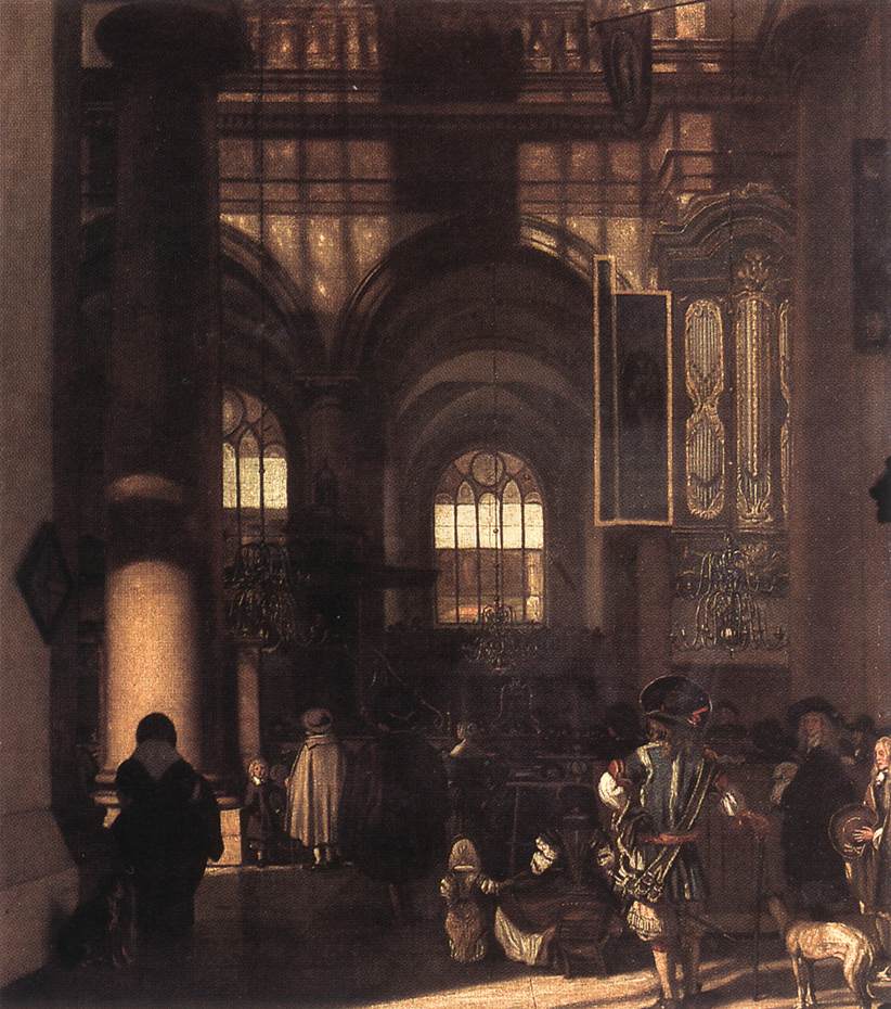 WITTE, Emanuel de Interior of a Church